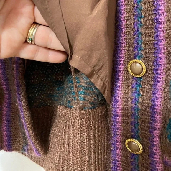 Vintage - Made in Japan Abstract Wool Blend Shacket - Picture 11 of 12